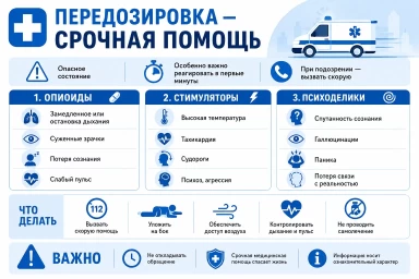 Помощь при передозировке в Красноярске