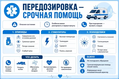 Помощь при передозировке в Красноярске